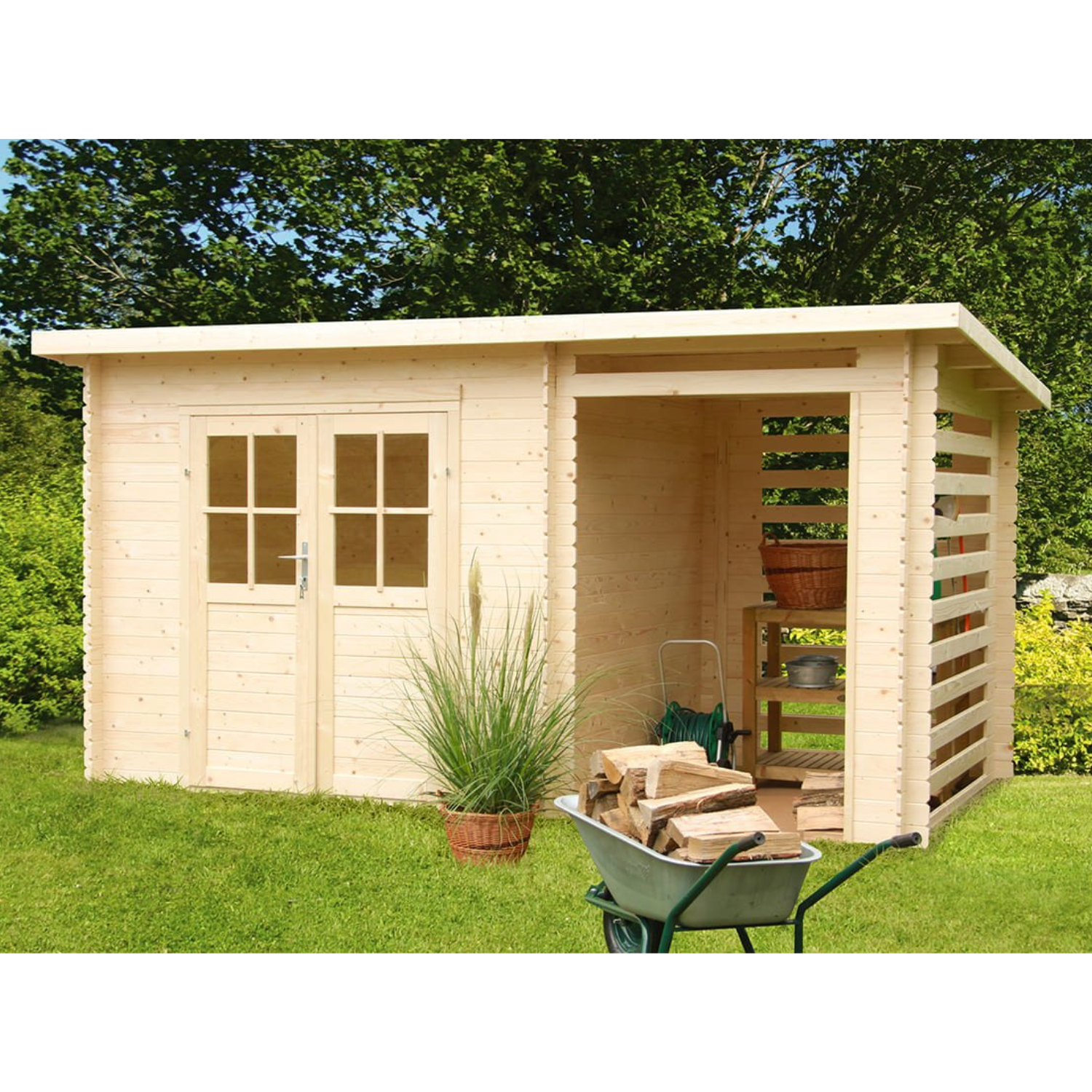 Casetta da giardino Legno – 7.44 m2 – LIQUIDAZIONE