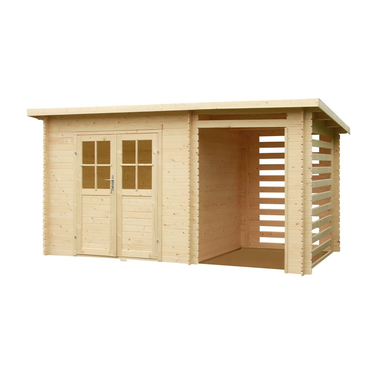 Abri de jardin Bois – 7.44 m2 – DESTOCKAGE - Miniature 2