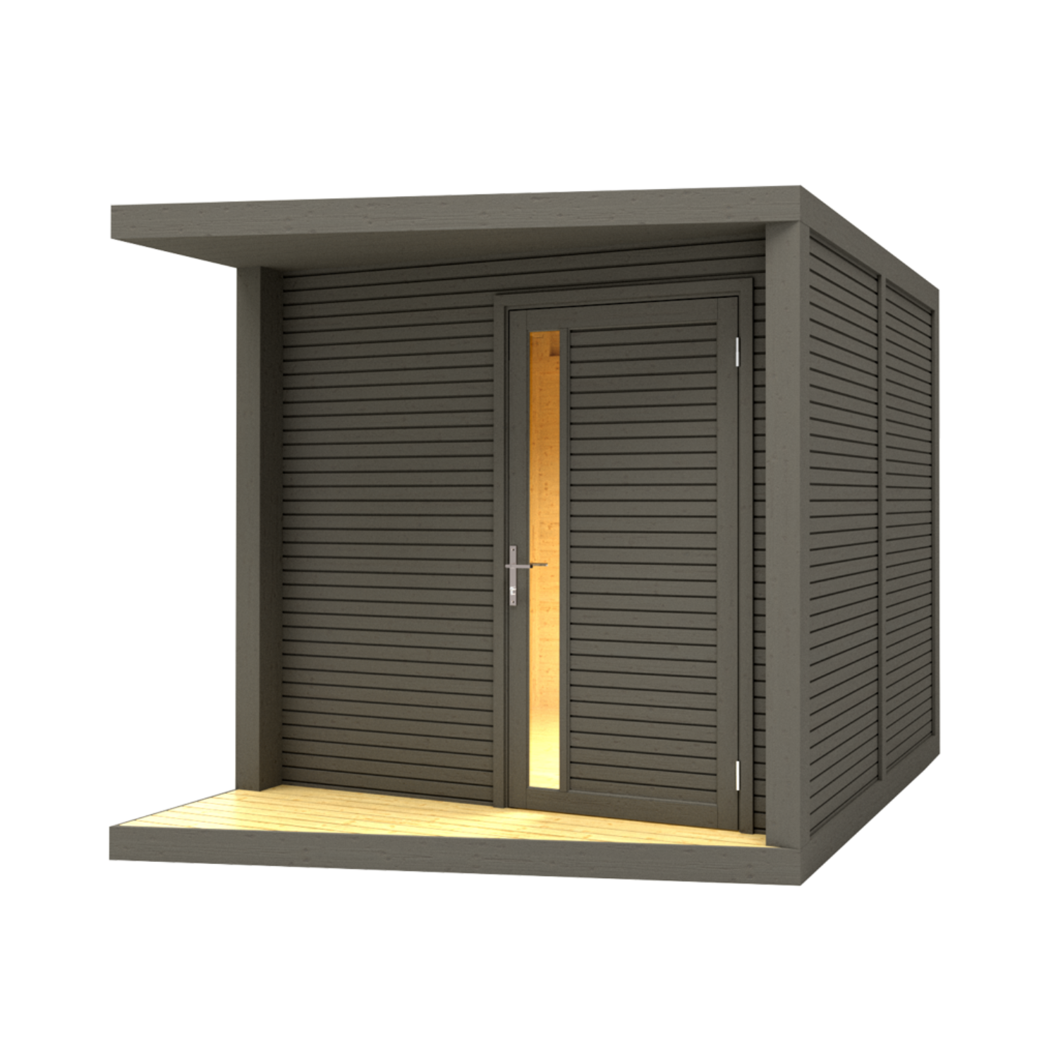 Casetta da giardino Moderne – 7.1 m2 – Finition Haut de Gamme – DESTOCKAGE - Miniature 3