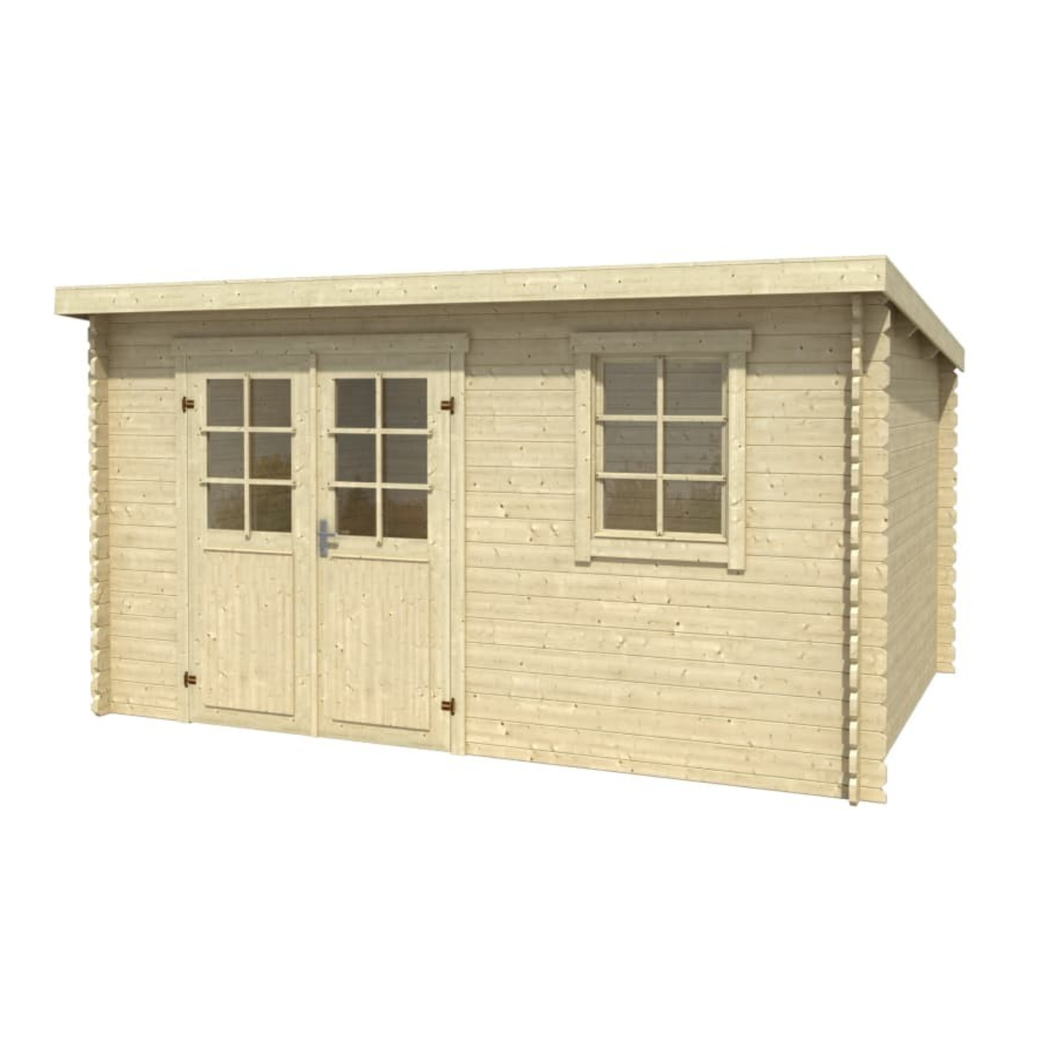 Abri de jardin SANTA FE 10m2 – 28mm - Miniature 3