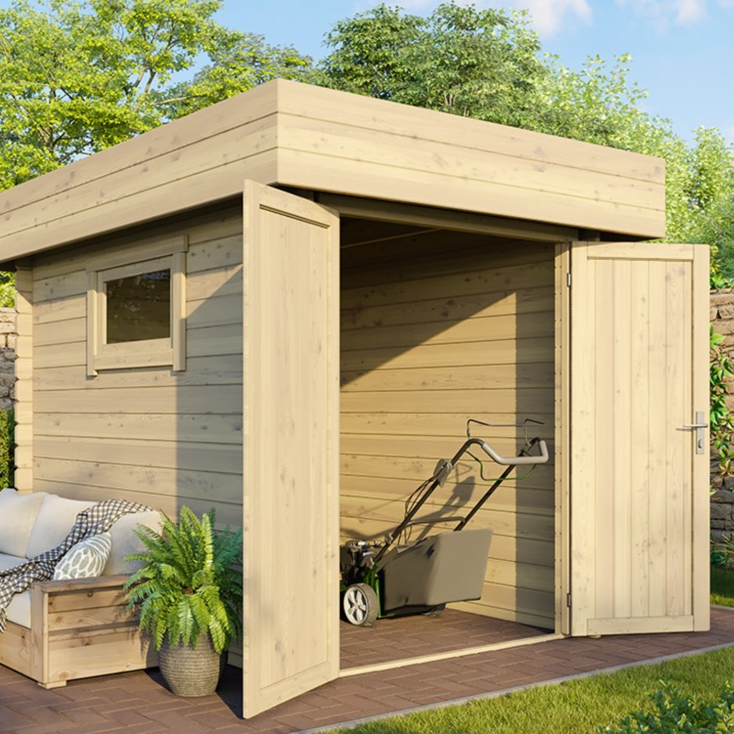 Casetta Giardino Legno- 4.7 m2 – Finitura Premium – LIQUIDAZIONE - Miniature 4