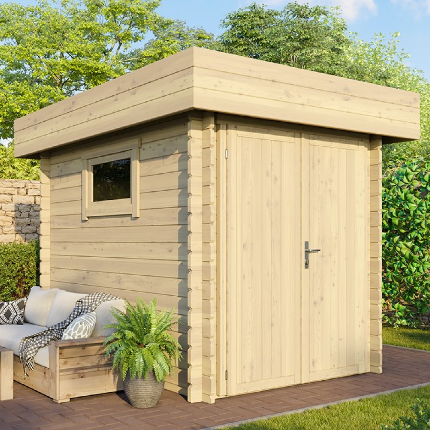 Casetta Giardino Legno- 4.7 m2 – Finitura Premium – LIQUIDAZIONE