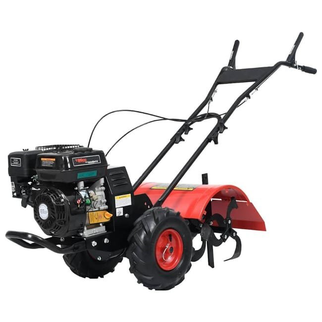 Coltivatore a Benzina 6,5 ch 196 cc, Larghezza di Lavoro 50 cm, Profondità Regolabile 350 mm - Miniature 2