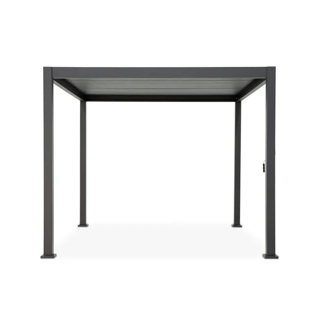 Pergola Bioclimatica grigio antracite – Triomphe – 3x4m. alluminio. a lamelle orientabili TRIOMPHE 4X3M - Miniature 5